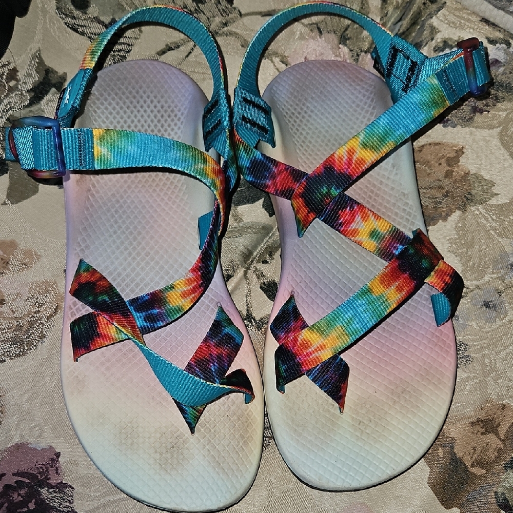 Chacos ColorfulTie-Dye Sandals Sz. 10